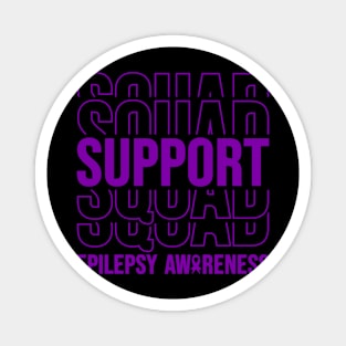 Epilepsy Awareness Epilepsy Support Squad Magnet